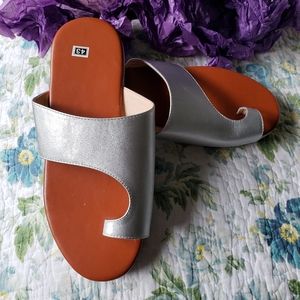 Orthopedic Slide Sandals Silver EU 43 US 12